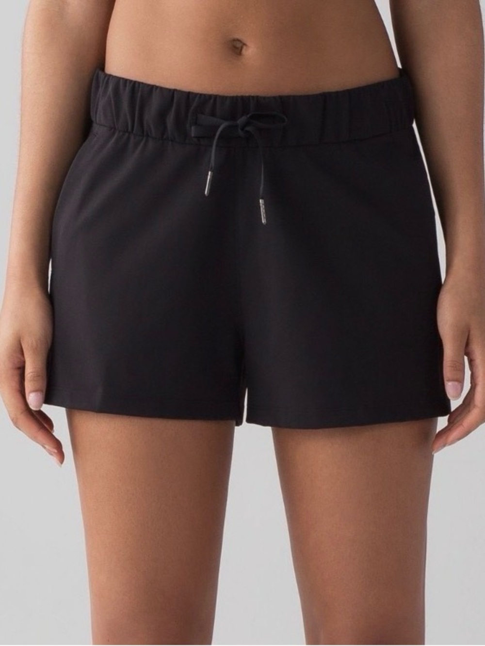 Lululemon Black On The Fly 2.5” Shorts